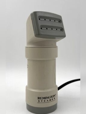 Remington Vintage 1989 Handheld Garment Steamer - Cream & Light Gray